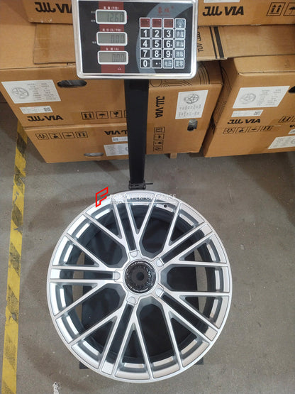 FORZA PERFORMANCE 21 INCH FORGED WHEELS RIMS for PORSCHE TAYCAN 4S 2024 custom fit OEM RS SPYDER 992601025AR 9Y3601025ALOC6 9Y3601025AMOC6