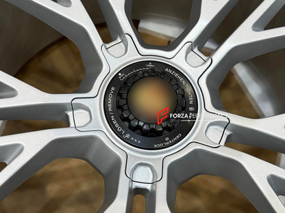 FORZA PERFORMANCE 21 INCH FORGED WHEELS RIMS for PORSCHE TAYCAN 4S 2024 custom fit OEM RS SPYDER 992601025AR 9Y3601025ALOC6 9Y3601025AMOC6