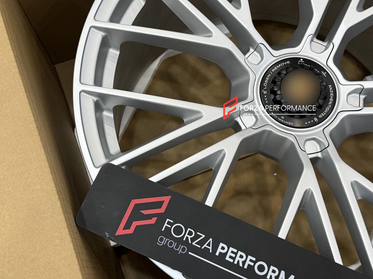 FORZA PERFORMANCE 21 INCH FORGED WHEELS RIMS for PORSCHE TAYCAN 4S 2024 custom fit OEM RS SPYDER 992601025AR 9Y3601025ALOC6 9Y3601025AMOC6