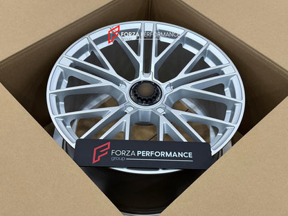 FORZA PERFORMANCE 21 INCH FORGED WHEELS RIMS for PORSCHE TAYCAN 4S 2024 custom fit OEM RS SPYDER 992601025AR 9Y3601025ALOC6 9Y3601025AMOC6