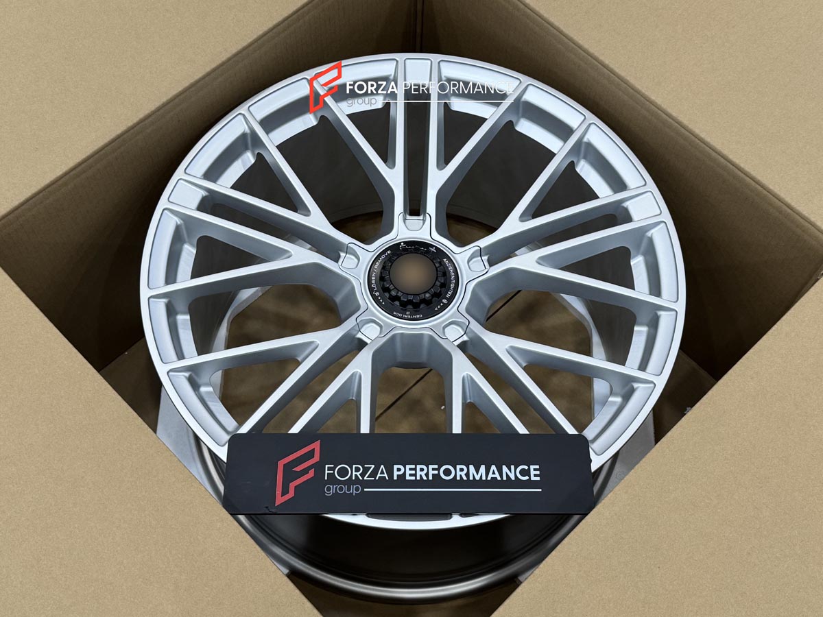 FORZA PERFORMANCE 21 INCH FORGED WHEELS RIMS for PORSCHE TAYCAN 4S 2024 custom fit OEM RS SPYDER 992601025AR 9Y3601025ALOC6 9Y3601025AMOC6