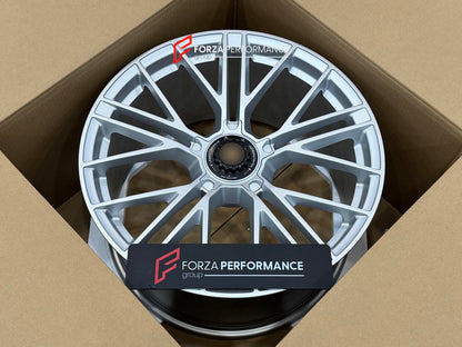 FORZA PERFORMANCE 21 INCH FORGED WHEELS RIMS for PORSCHE TAYCAN 4S 2024 custom fit OEM RS SPYDER 992601025AR 9Y3601025ALOC6 9Y3601025AMOC6