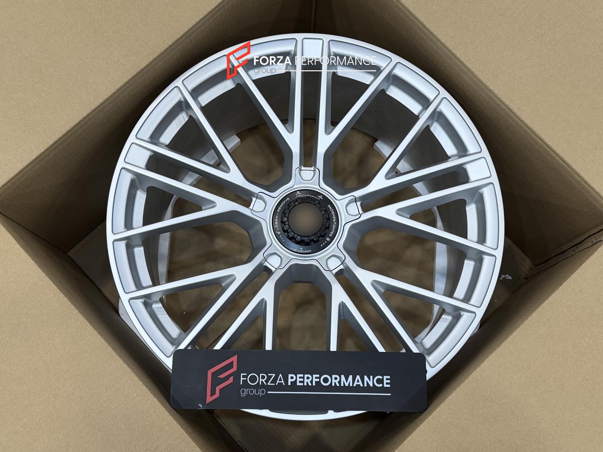 FORZA PERFORMANCE 21 INCH FORGED WHEELS RIMS for PORSCHE TAYCAN 4S 2024 custom fit OEM RS SPYDER 992601025AR 9Y3601025ALOC6 9Y3601025AMOC6