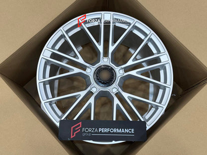 FORZA PERFORMANCE 21 INCH FORGED WHEELS RIMS for PORSCHE TAYCAN 4S 2024 custom fit OEM RS SPYDER 992601025AR 9Y3601025ALOC6 9Y3601025AMOC6
