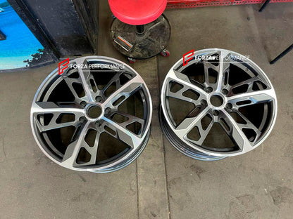 FORZA PERFORMANCE 21 INCH FORGED WHEELS RIMS for PORSCHE TAYCAN custom fit CROSS TURISMO 9J1601025AL 9J1601025AM