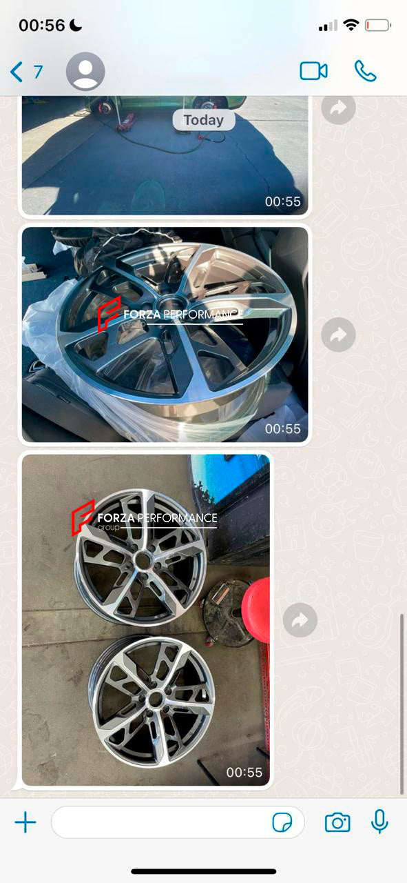 FORZA PERFORMANCE 21 INCH FORGED WHEELS RIMS for PORSCHE TAYCAN custom fit CROSS TURISMO 9J1601025AL 9J1601025AM