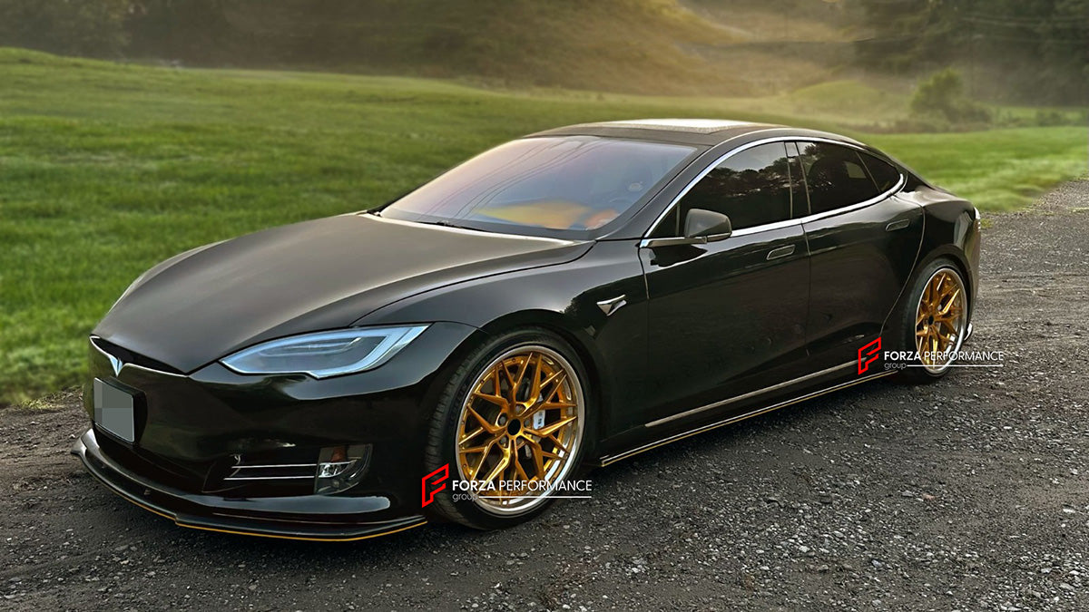 FORZA PERFORMANCE 21 INCH FORGED WHEELS RIMS for TESLA MODEL S 2017 custom fit AL13 R80