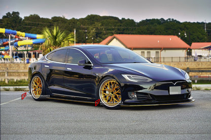 FORZA PERFORMANCE 21 INCH FORGED WHEELS RIMS for TESLA MODEL S 2017 custom fit AL13 R80