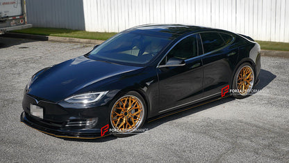 FORZA PERFORMANCE 21 INCH FORGED WHEELS RIMS for TESLA MODEL S 2017 custom fit AL13 R80