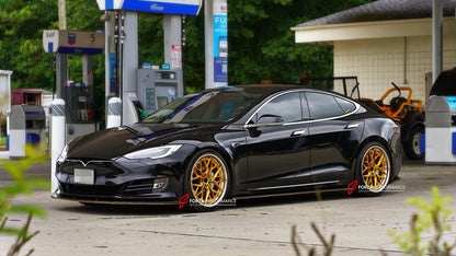 FORZA PERFORMANCE 21 INCH FORGED WHEELS RIMS for TESLA MODEL S 2017 custom fit AL13 R80