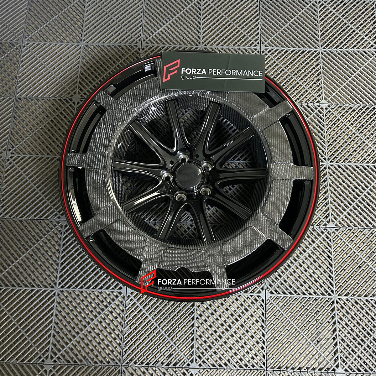 FORZA PERFORMANCE 22 INCH FORGED WHEELS RIMS for AUDI RS6 C8 2022 custom fit MONOBLOCK Z ROCKET CARBON