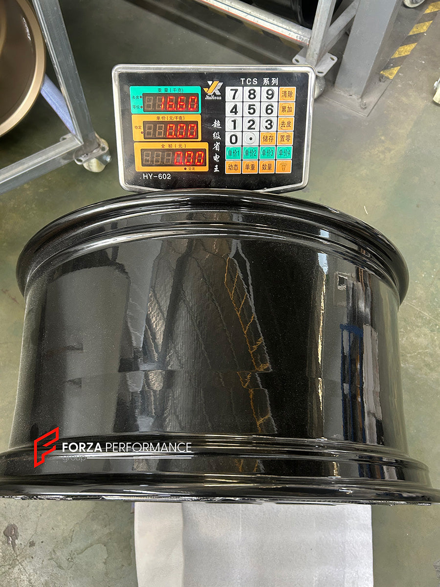 FORZA PERFORMANCE 22 INCH FORGED WHEELS RIMS for AUDI RS6 C8 2022 custom fit MONOBLOCK Z ROCKET CARBON