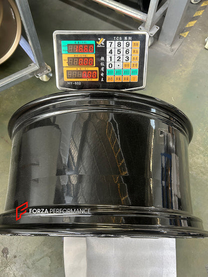 FORZA PERFORMANCE 22 INCH FORGED WHEELS RIMS for AUDI RS6 C8 2022 custom fit MONOBLOCK Z ROCKET CARBON