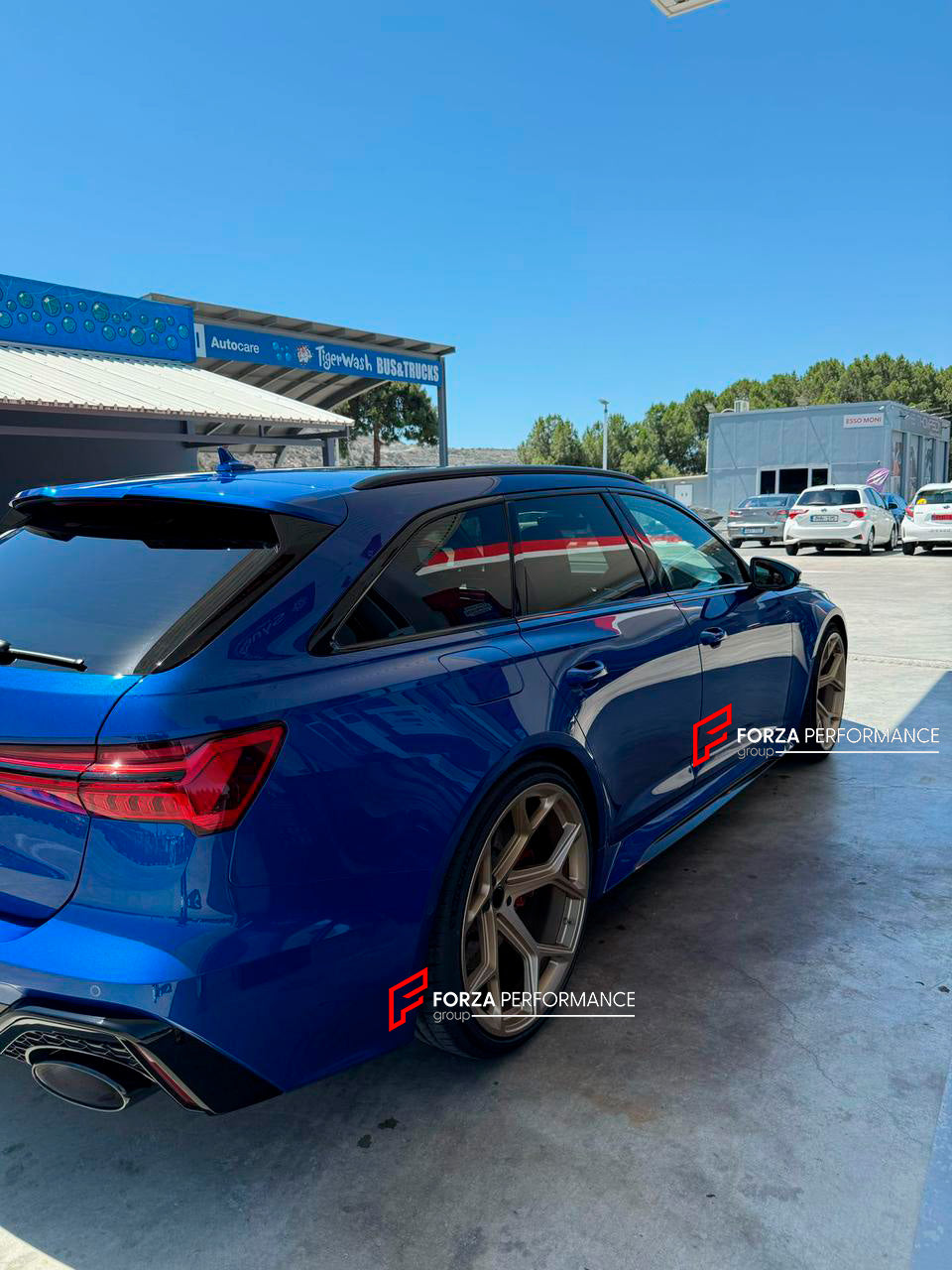 FORZA PERFORMANCE 22 INCH FORGED WHEELS RIMS for AUDI RS6 C8 2023 custom fit OEM RS7 WHEELS 4K0601025BM