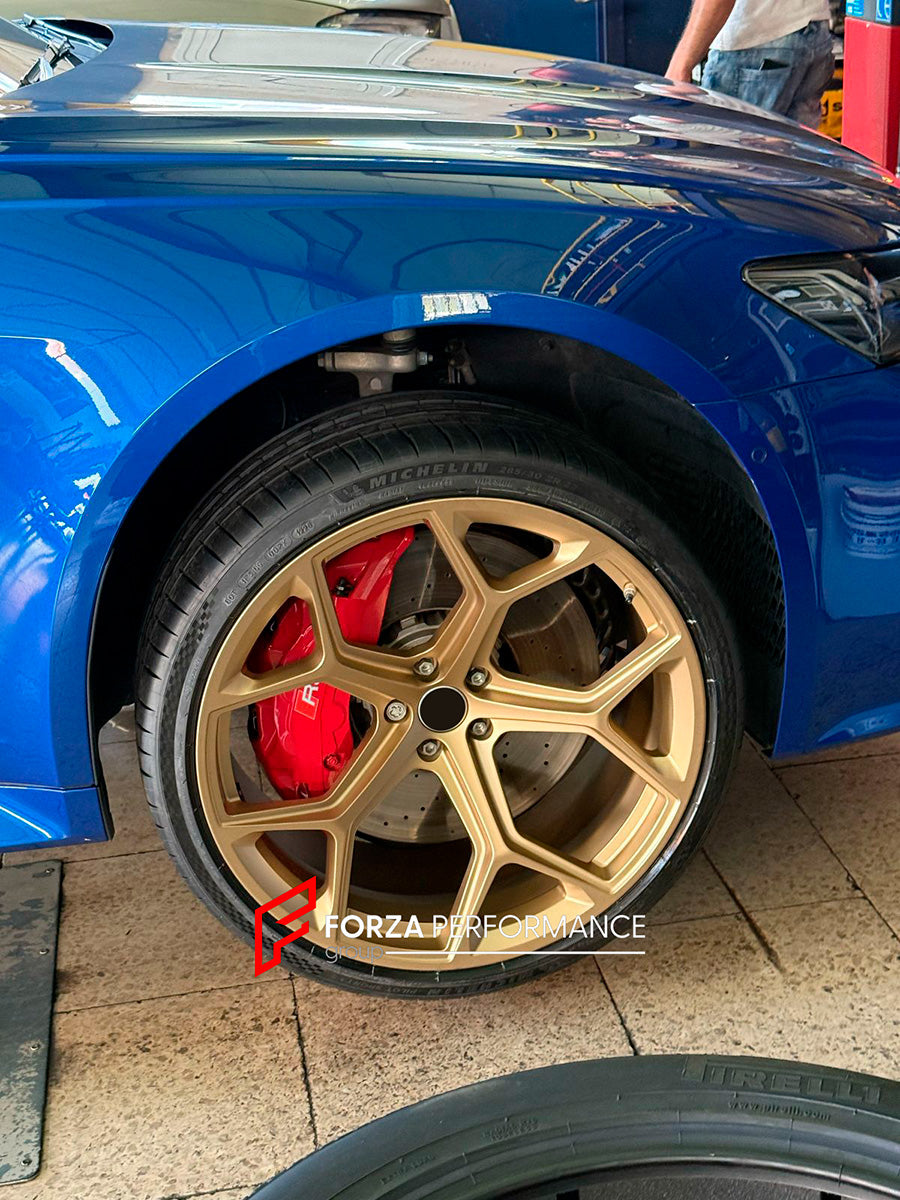 FORZA PERFORMANCE 22 INCH FORGED WHEELS RIMS for AUDI RS6 C8 2023 custom fit OEM RS7 WHEELS 4K0601025BM