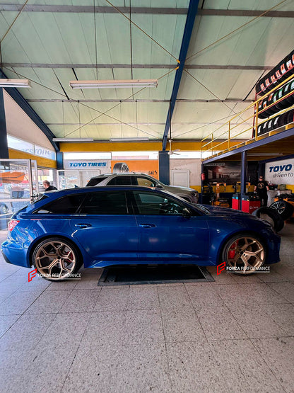 FORZA PERFORMANCE 22 INCH FORGED WHEELS RIMS for AUDI RS6 C8 2023 custom fit OEM RS7 WHEELS 4K0601025BM