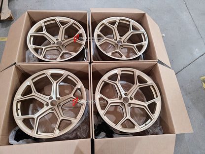 FORZA PERFORMANCE 22 INCH FORGED WHEELS RIMS for AUDI RS6 C8 2023 custom fit OEM RS7 WHEELS 4K0601025BM