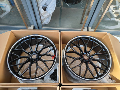 FORZA PERFORMANCE 22 INCH FORGED WHEELS RIMS for BMW iX 2023 custom fit CM6-R STYLE