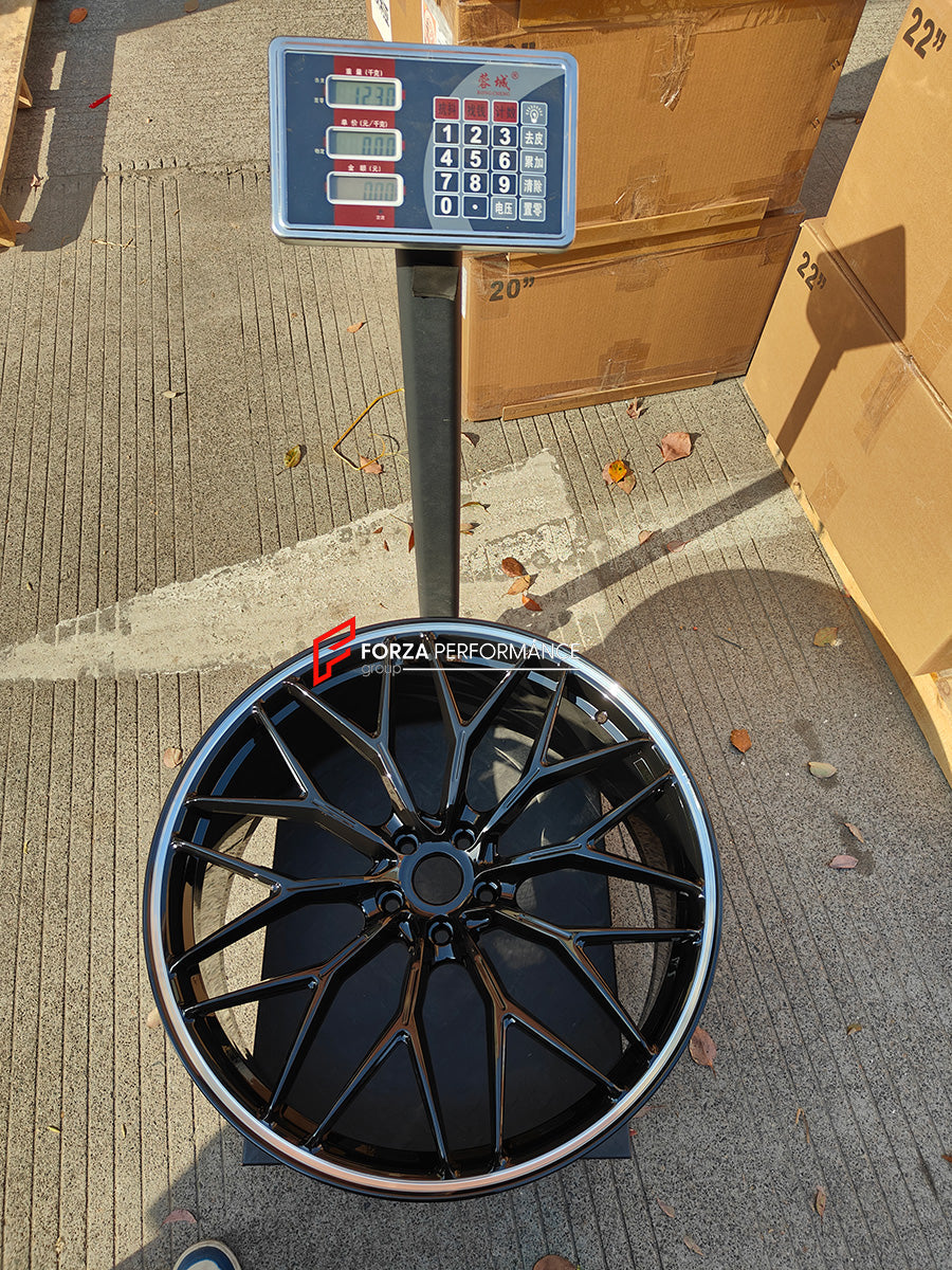 FORZA PERFORMANCE 22 INCH FORGED WHEELS RIMS for BMW iX 2023 custom fit CM6-R STYLE