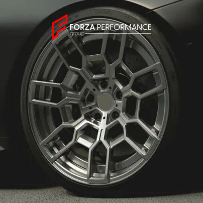 FORZA PERFORMANCE 22 INCH FORGED WHEELS RIMS for BMW M5 G90 2025 custom fit Evolve Hex Tec