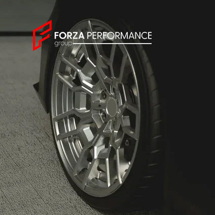 FORZA PERFORMANCE 22 INCH FORGED WHEELS RIMS for BMW M5 G90 2025 custom fit Evolve Hex Tec