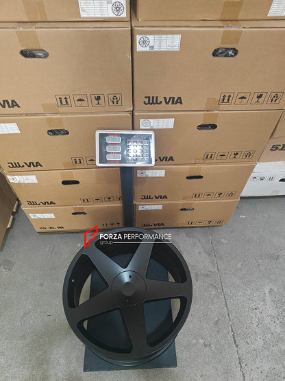 FORZA PERFORMANCE 22 INCH FORGED WHEELS RIMS for BMW M5 G99 TOURING 2025 custom fit Blaque Diamond BD15 WHEELS