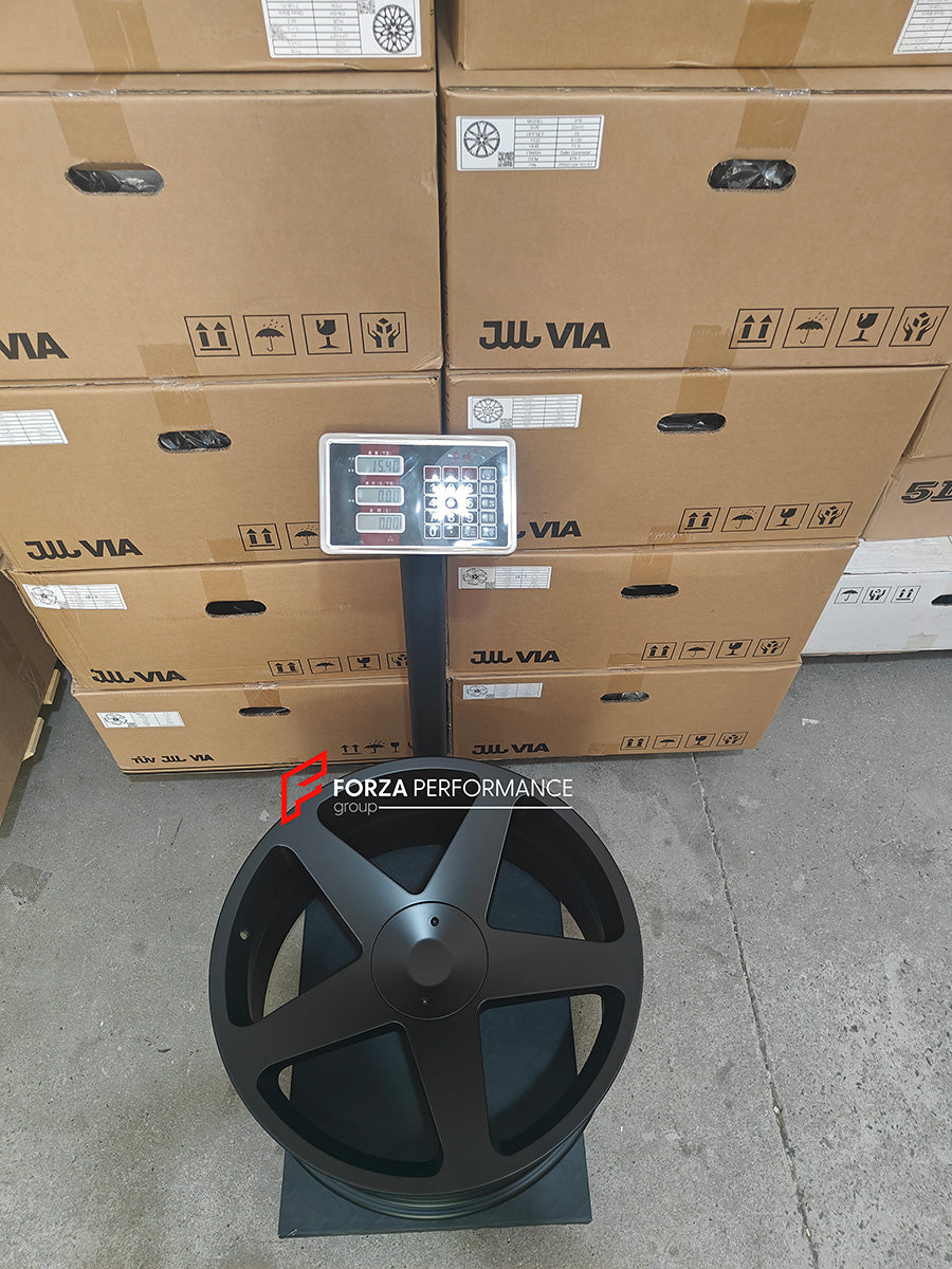 FORZA PERFORMANCE 22 INCH FORGED WHEELS RIMS for BMW M5 G99 TOURING 2025 custom fit Blaque Diamond BD15 WHEELS