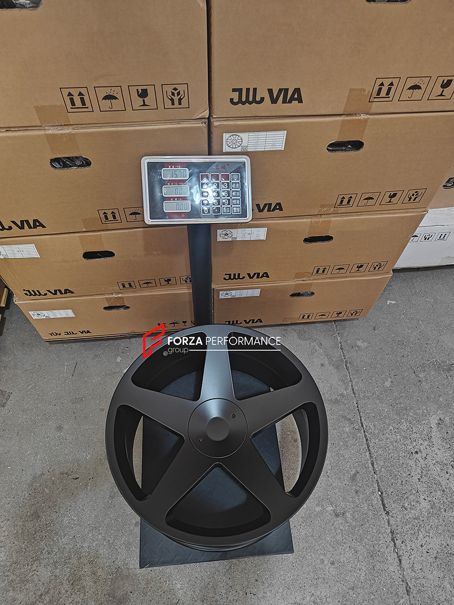 FORZA PERFORMANCE 22 INCH FORGED WHEELS RIMS for BMW M5 G99 TOURING 2025 custom fit Blaque Diamond BD15 WHEELS