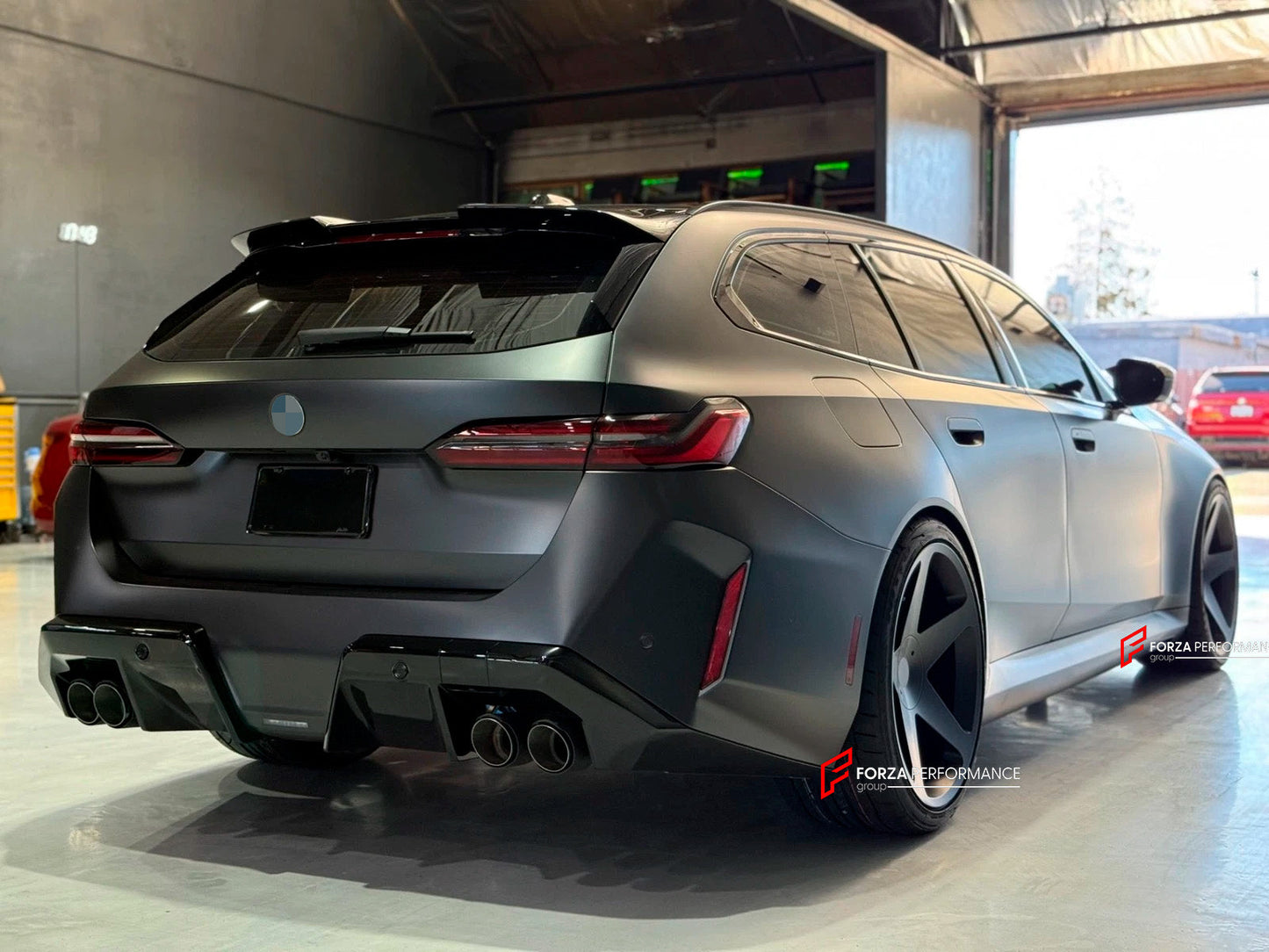 FORZA PERFORMANCE 22 INCH FORGED WHEELS RIMS for BMW M5 G99 TOURING 2025 custom fit Blaque Diamond BD15 WHEELS