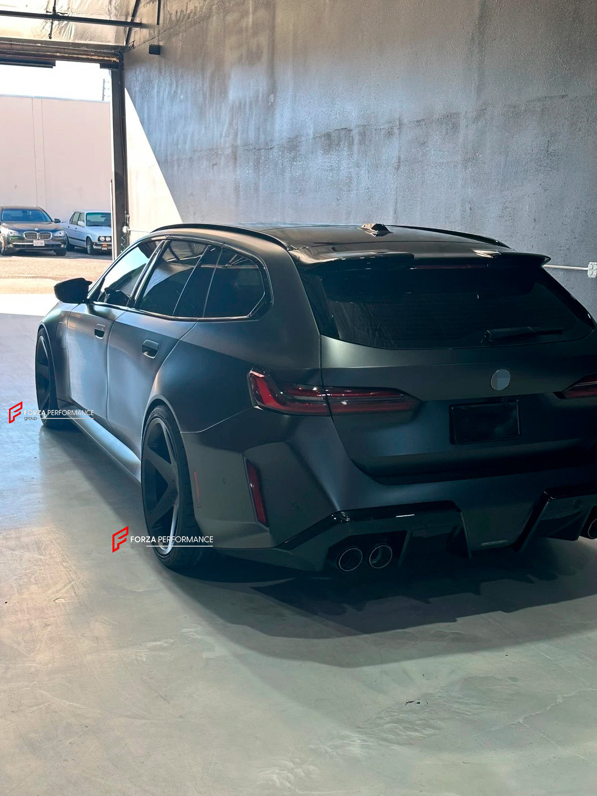 FORZA PERFORMANCE 22 INCH FORGED WHEELS RIMS for BMW M5 G99 TOURING 2025 custom fit Blaque Diamond BD15 WHEELS