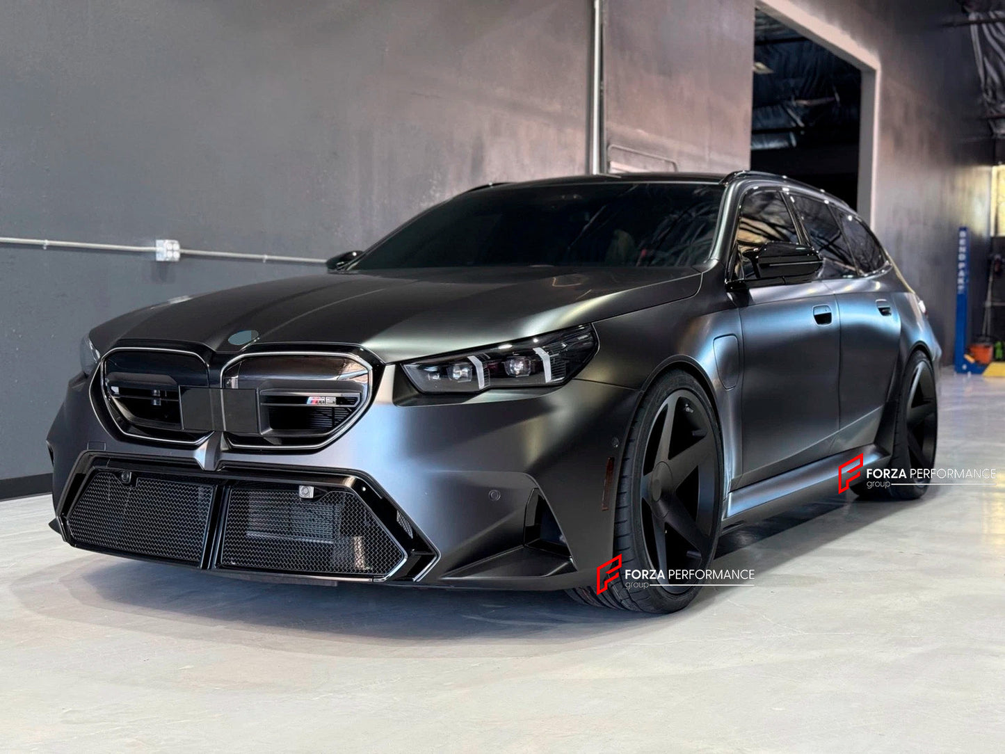 FORZA PERFORMANCE 22 INCH FORGED WHEELS RIMS for BMW M5 G99 TOURING 2025 custom fit Blaque Diamond BD15 WHEELS