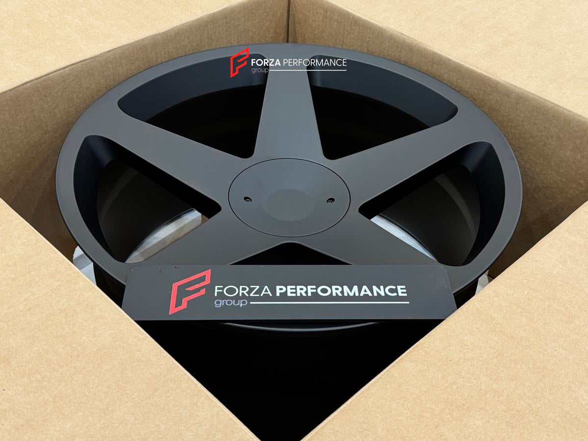 FORZA PERFORMANCE 22 INCH FORGED WHEELS RIMS for BMW M5 G99 TOURING 2025 custom fit Blaque Diamond BD15 WHEELS