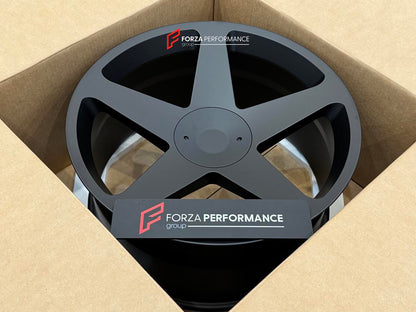 FORZA PERFORMANCE 22 INCH FORGED WHEELS RIMS for BMW M5 G99 TOURING 2025 custom fit Blaque Diamond BD15 WHEELS