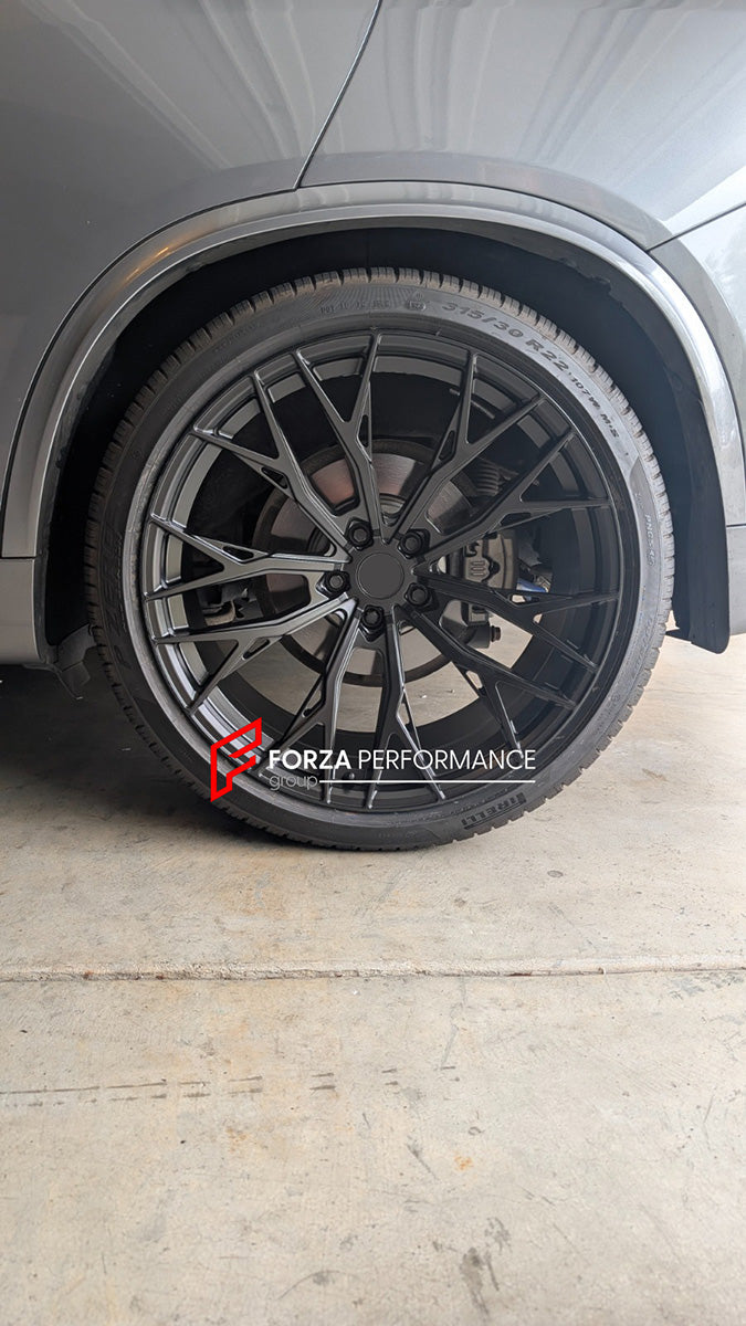 FORZA PERFORMANCE 22 INCH FORGED WHEELS RIMS for BMW X5 F15 2017 custom fit Z-Performance ZP7.1