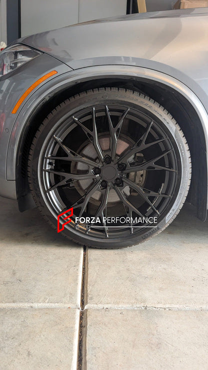 FORZA PERFORMANCE 22 INCH FORGED WHEELS RIMS for BMW X5 F15 2017 custom fit Z-Performance ZP7.1