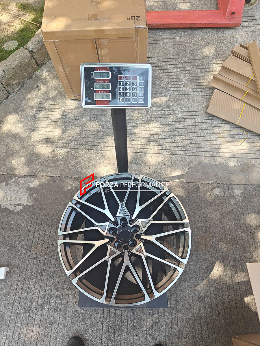 FORZA PERFORMANCE 22 INCH FORGED WHEELS RIMS for BMW X5 M50i G05 2019 custom fit OEM 818M STYLE