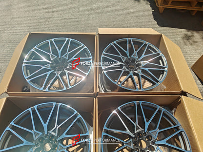 FORZA PERFORMANCE 22 INCH FORGED WHEELS RIMS for BMW X5 M50i G05 2019 custom fit OEM 818M STYLE