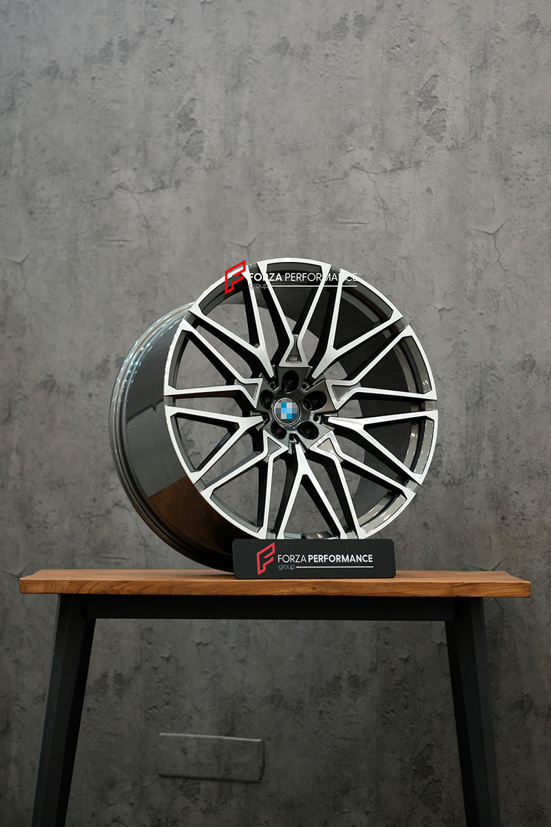 FORZA PERFORMANCE 22 INCH FORGED WHEELS RIMS for BMW X5 M50i G05 2019 custom fit OEM 818M STYLE