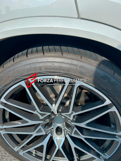 FORZA PERFORMANCE 22 INCH FORGED WHEELS RIMS for BMW X5 M50i G05 2019 custom fit OEM 818M STYLE