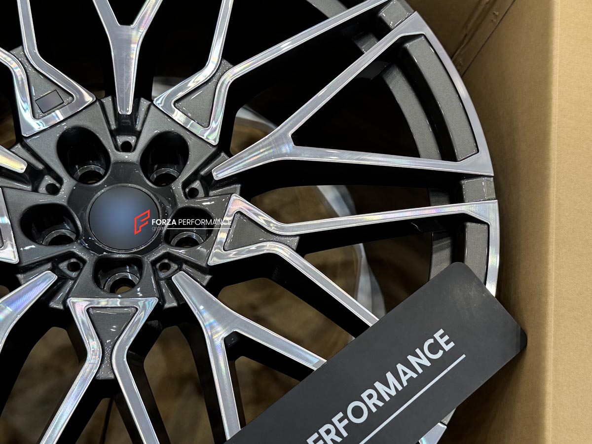 FORZA PERFORMANCE 22 INCH FORGED WHEELS RIMS for BMW X5 M50i G05 2019 custom fit OEM 818M STYLE