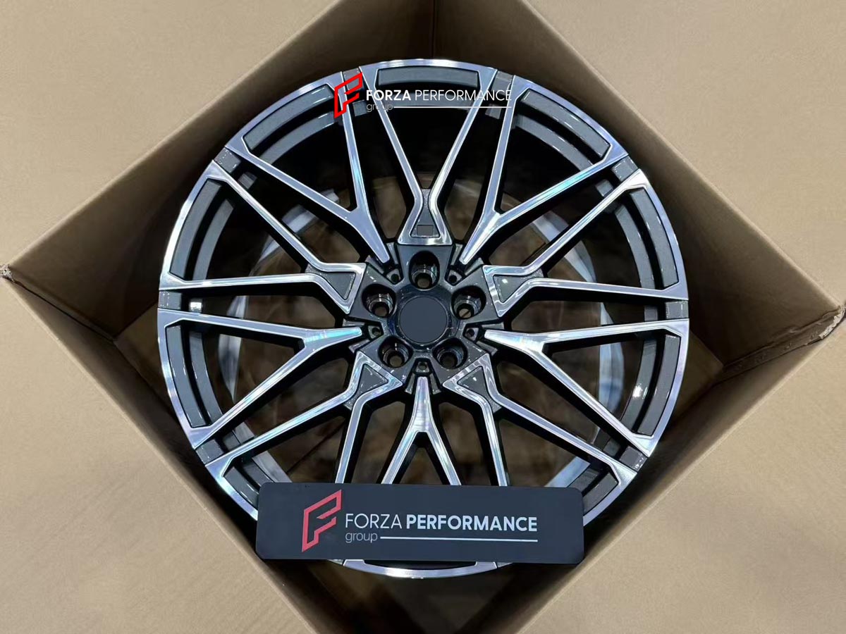 FORZA PERFORMANCE 22 INCH FORGED WHEELS RIMS for BMW X5 M50i G05 2019 custom fit OEM 818M STYLE