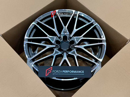 FORZA PERFORMANCE 22 INCH FORGED WHEELS RIMS for BMW X5 M50i G05 2019 custom fit OEM 818M STYLE