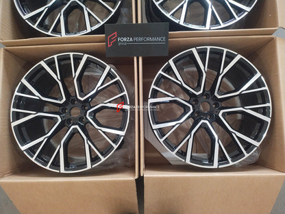 FORZA PERFORMANCE 22 INCH FORGED WHEELS RIMS for BMW X6 G06 2021 custom fit OEM 809M