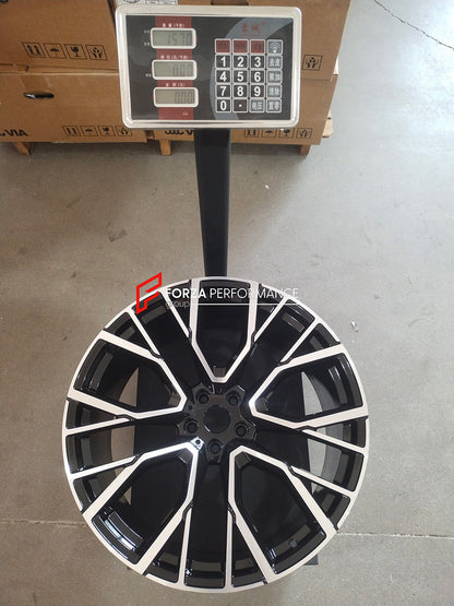 FORZA PERFORMANCE 22 INCH FORGED WHEELS RIMS for BMW X6 G06 2021 custom fit OEM 809M