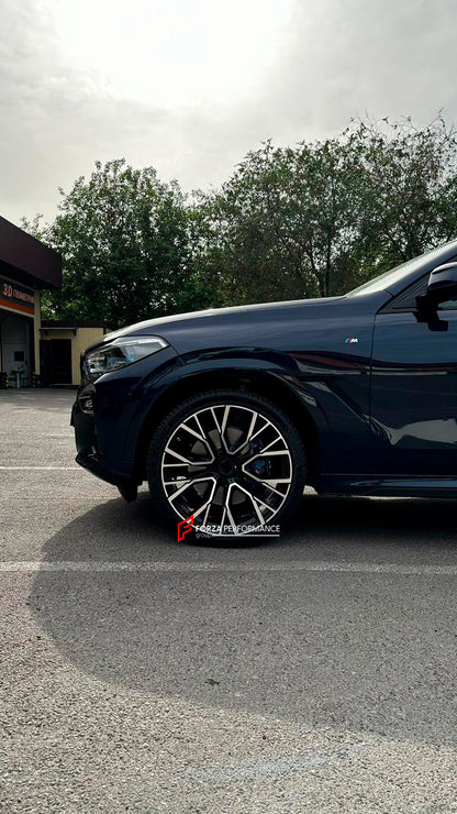 FORZA PERFORMANCE 22 INCH FORGED WHEELS RIMS for BMW X6 G06 2021 custom fit OEM 809M