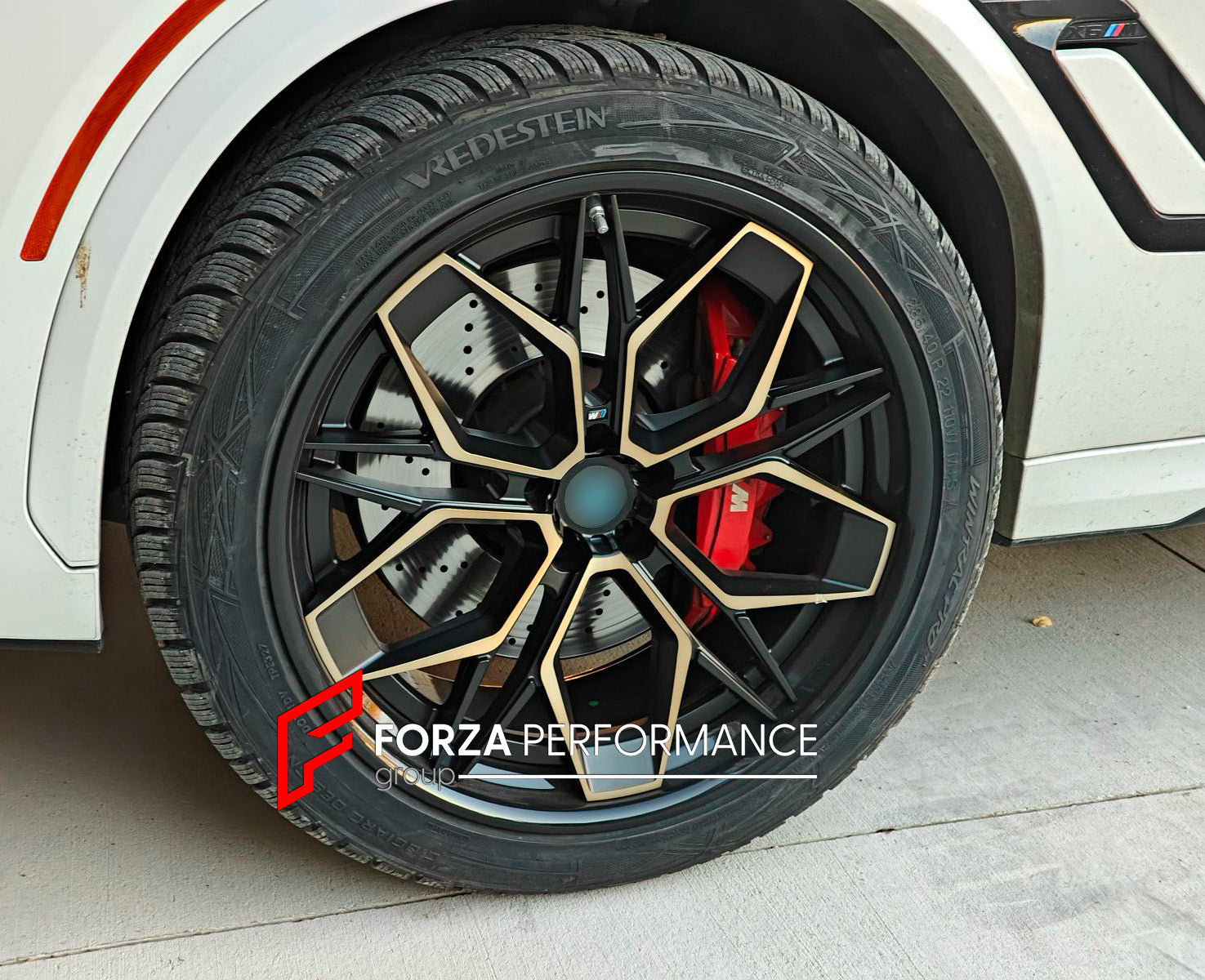 FORZA PERFORMANCE 22 INCH FORGED WHEELS RIMS for BMW X6M F96 2021 custom fit RFG23