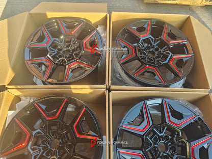 FORZA PERFORMANCE 22 INCH FORGED WHEELS RIMS for BMW XM G09 2024 custom fit 922M OEM
