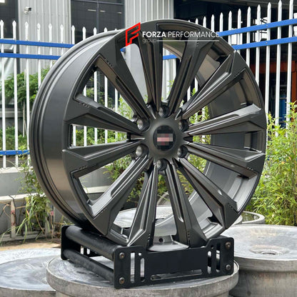 FORZA PERFORMANCE 22 INCH FORGED WHEELS RIMS for CADILLAC ESCALADE V 2025 custom fit OEM ESCALADE V WHEELS