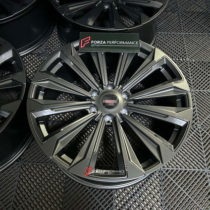 FORZA PERFORMANCE 22 INCH FORGED WHEELS RIMS for CADILLAC ESCALADE V 2025 custom fit OEM ESCALADE V WHEELS