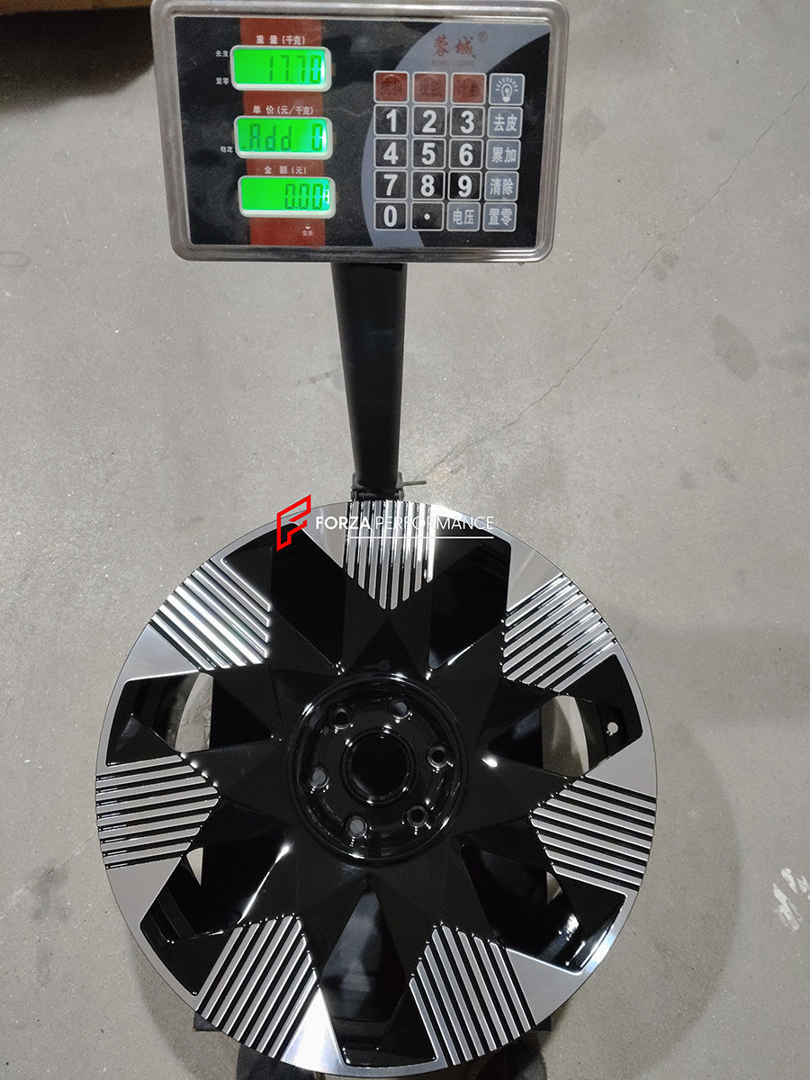 FORZA PERFORMANCE 22 INCH FORGED WHEELS RIMS for DENZA N9 2025 custom fit OEM CULLINAN BLACK BADGE WHEELS